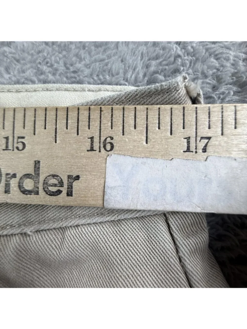 Polo Ralph Lauren Pants Mens 34x30 Beige Classic Fit Pleated Polo Chino Preppy